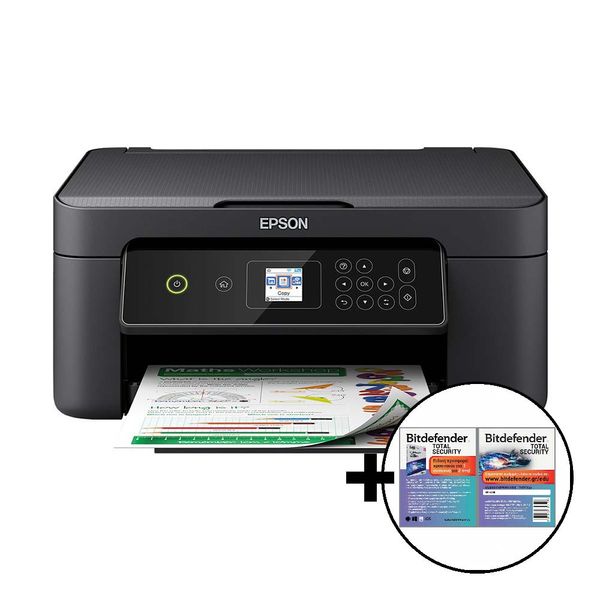 Epson Expression Home XP-3150 &amp Bitdefender Total Security Πολυμηχάνημα