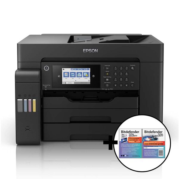 Epson EcoTank L15150 A3 &amp Bitdefender Total Security Πολυμηχάνημα