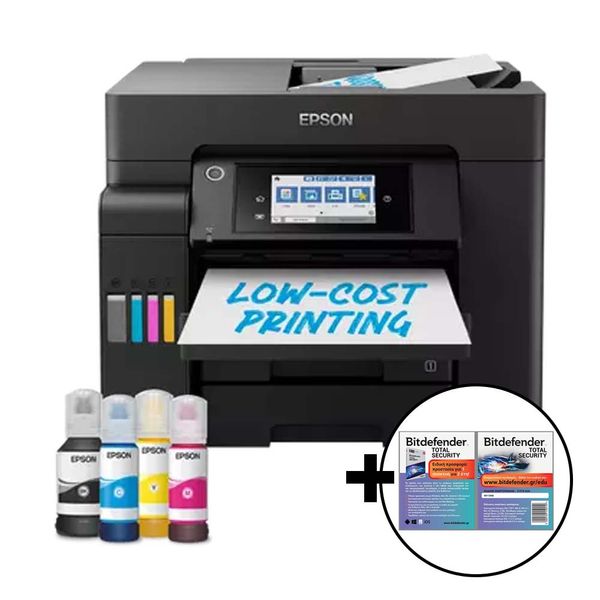 Epson EcoTank L6550 &amp Bitdefender Total Security Πολυμηχάνημα