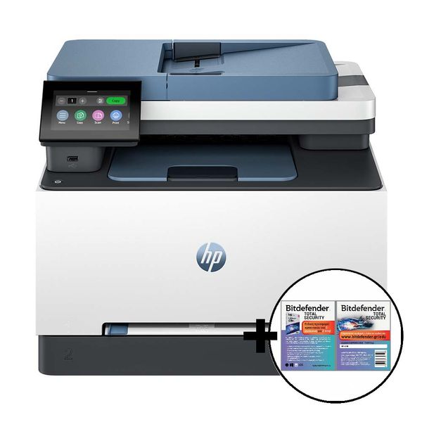 HP Color LaserJet 3302sdw &amp Bitdefender Total Security Πολυμηχάνημα