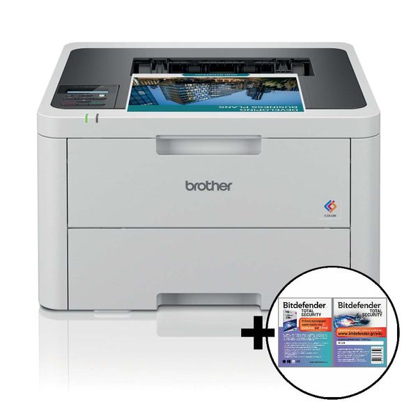 Brother HL-L3240CDW &amp Bitdefender Total Security Εκτυπωτής Laser