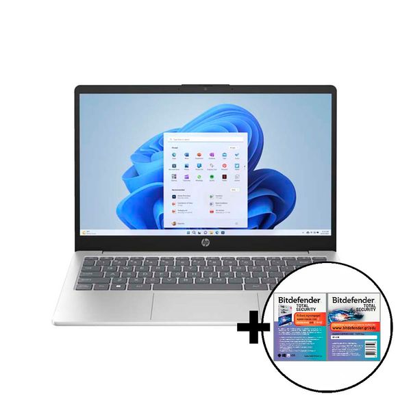 HP 14-ep0002nv i3-N305/8GB/512GB &amp Bitdefender Total Security Laptop