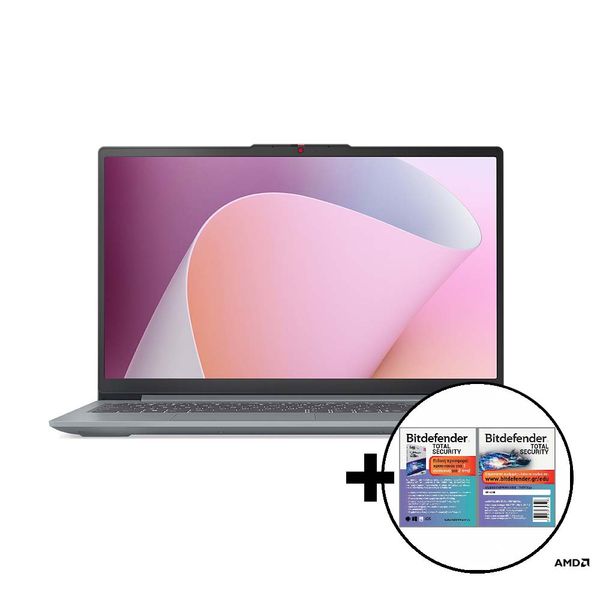 Lenovo IdeaPad Slim 3 15ABR8 R7-7730HU/16GB/512GB &amp Bitdefender Total Security Laptop