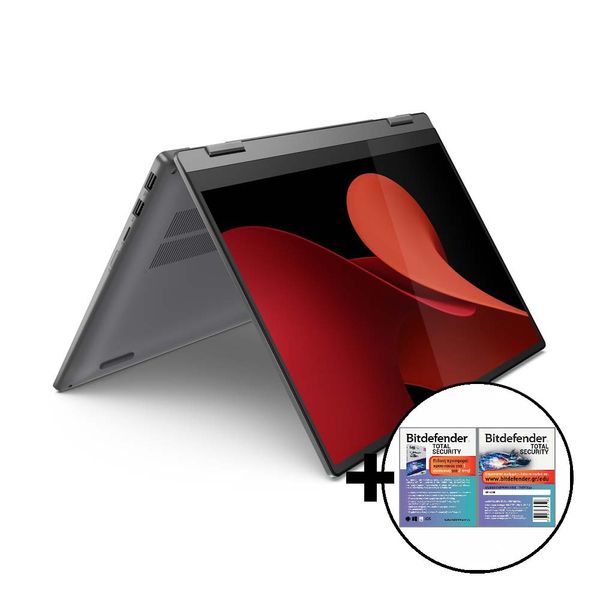 Lenovo IdeaPad 5 2-in-1 R5-8645HS/16GB/512GB &amp Bitdefender Total Security Laptop/Tablet