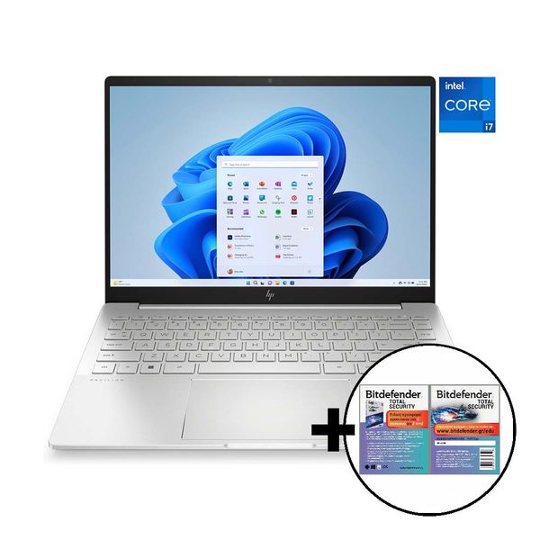 HP 14-eh1001nv i7-13700H/16GB/512GB/W11 &amp Bitdefender Total Security Laptop