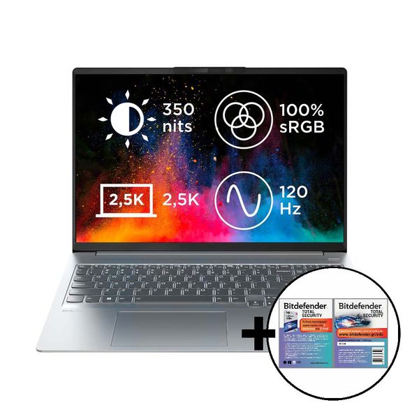 Lenovo IP5 Pro 16ARH7 R5-6600HS/16GB/512GB/GTX 1650 &amp Bitdefender Total Security Laptop