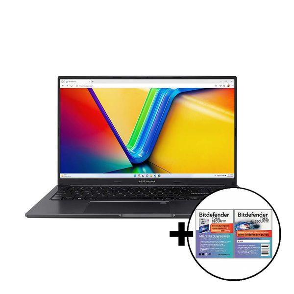 Asus Vivobook 15 X1505VA-OLED-L931W i9-13900H/16GB/1TB &amp Bitdefender Total Security Laptop