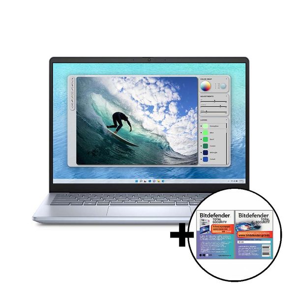 Dell Inspiron 14 5440 C7-150U/16GB/1TB &amp Bitdefender Total Security Laptop