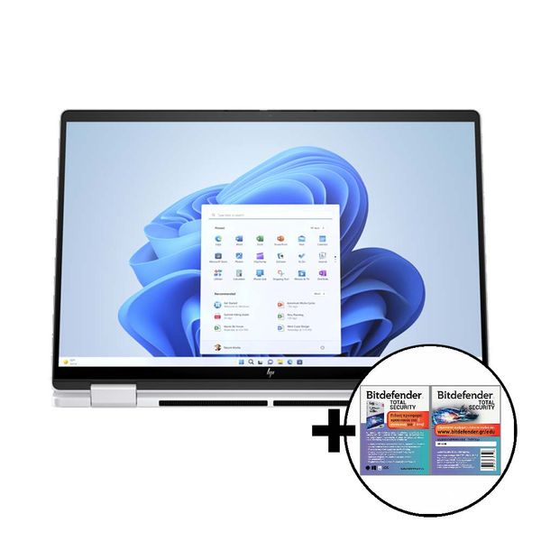 HP Envy x360 14-fa0000nv AMD Ryzen 7-8840HS/16GB/512GB &amp Bitdefender Total Security Laptop/Tablet
