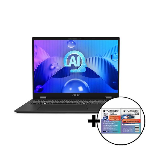 MSI Prestige 16 AI Evo B1MG U7-155H/32GB/1TB &amp Bitdefender Total Security Laptop