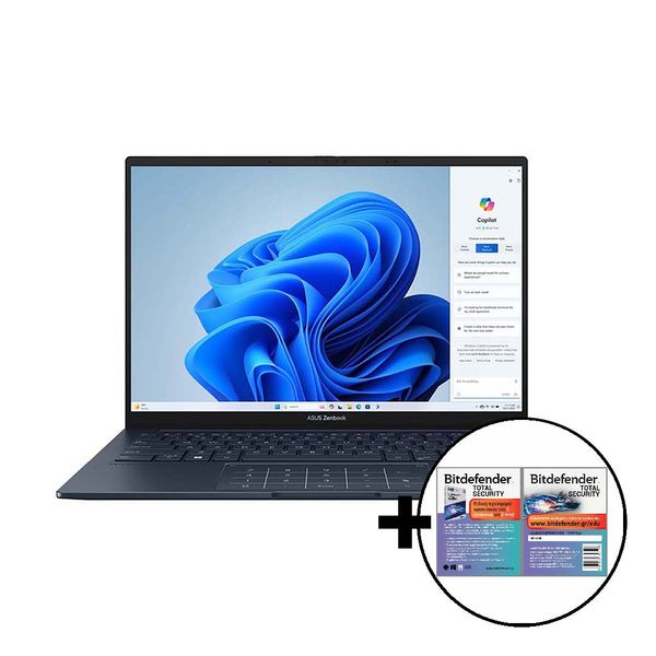 Asus Zenbook 14 OLED UX3405MA-OLED-PP456X Ultra 9/32GB/1TB &amp Bitdefender Total Security Laptop
