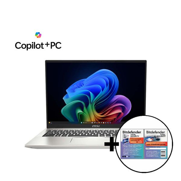 MSI Prestige A16 AI+ R9 AI 365/32GB/1TB &amp Bitdefender Total Security Laptop