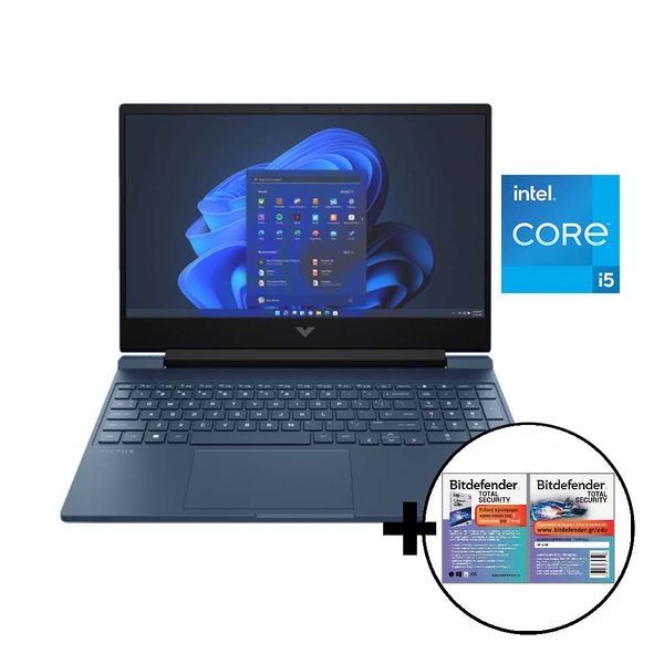 HP Victus 15fa0019nv Intel Core i5-12450H/16GB/512GB RTX 3050 4GB &amp Bitdefender Total Security Laptop