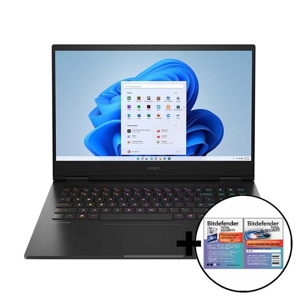 HP OMEN 16-wd0000nv i5-13420H/16GB/512GB/RTX 4050 6GB &amp Bitdefender Total Security Laptop