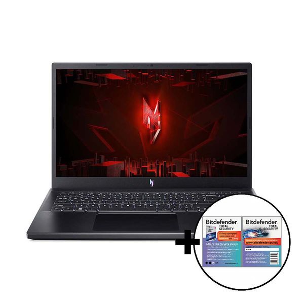 Acer Nitro V 15 i9-13900H/32GB/1TB RTX4060 8GB &amp Bitdefender Total Security Laptop