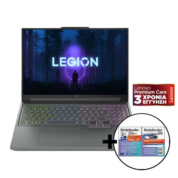 Lenovo Legion Slim 5 16IRH8 i7-13700/16GB/1TB RTX 4060 8GB &amp Bitdefender Total Security Laptop