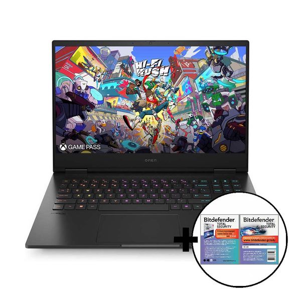 HP OMEN Gaming 16-wf1010nv i9-14900HX/16GB/1TB RTX 4060 8GB &amp Bitdefender Total Security Laptop