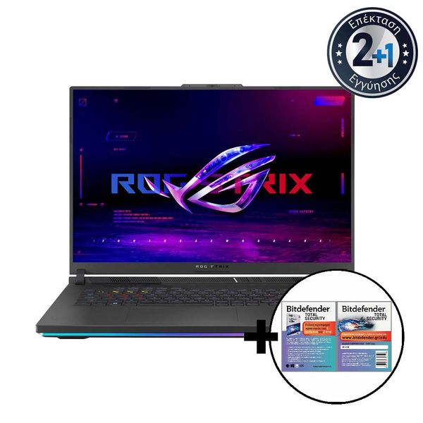 Asus ROG Strix G18 G814JVR-N6039X i9-14900HX/32GB/1TB RTX 4060 8GB &amp Bitdefender Total Security Laptop