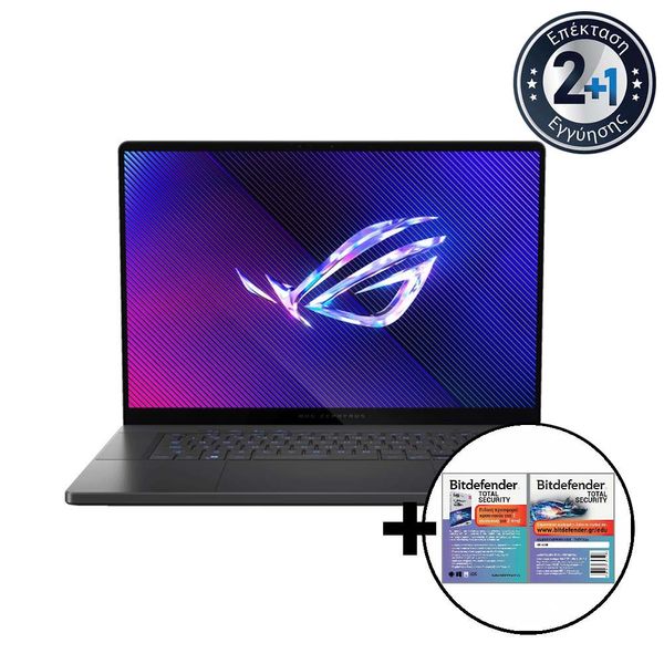 Asus ROG Zephyrus G16 GU605MV-QR197W OLED Ultra 7/32GB/1TB/RTX 4060 8GB &amp Bitdefender Total Security Laptop