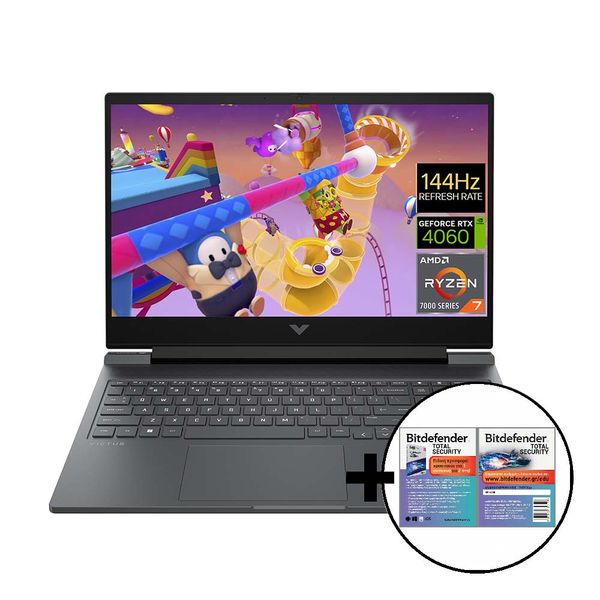 HP Victus 16-s0002n R7-7840HS/16GB/1TB/RTX 4060 8GB &amp Bitdefender Total Security Laptop