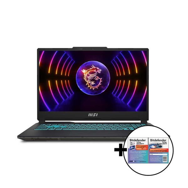 MSI Cyborg 15 I5-13420H/16/512/3050 &amp Bitdefender Total Security Laptop