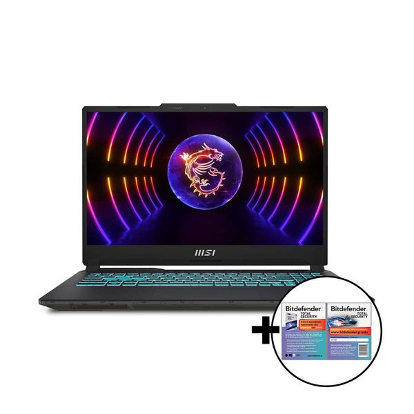 MSI Cyborg A13VE I7-13620H/16/512/4050 &amp Bitdefender Total Security Laptop