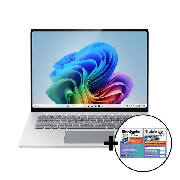 Microsoft Surface Laptop Copilot+ PC 15&quot Snapdragon X Elite C12/16GB/256GB Platinum Laptop