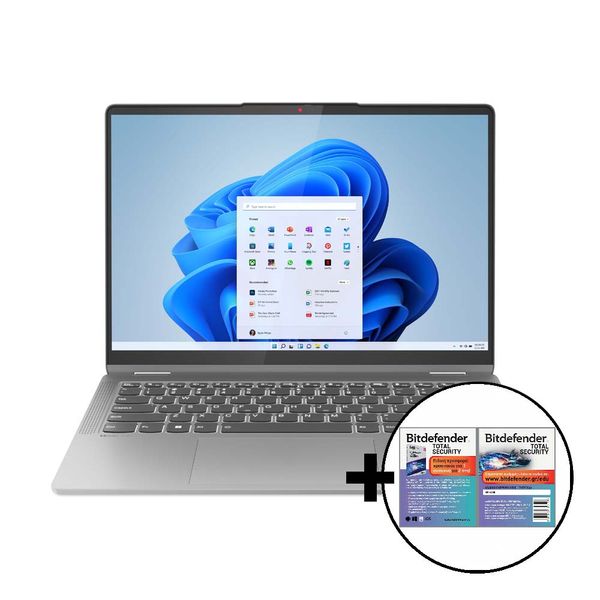 Lenovo IdeaPad Flex 5 14ABR8 R5-7530U/8GB/512GB &amp Bitdefender Total Security Laptop