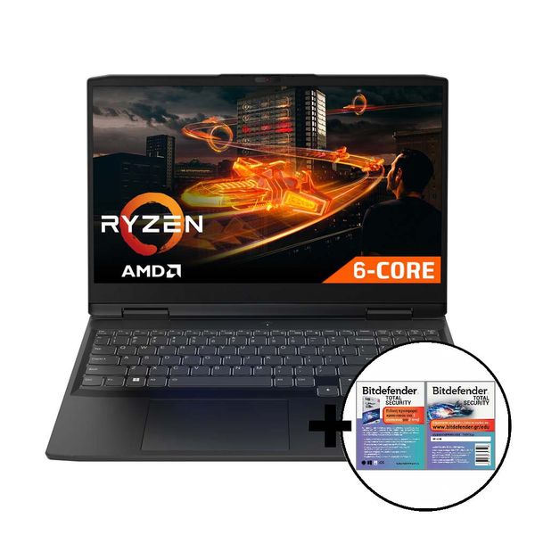 Lenovo IdeaPad Gaming 3 15ARH7 R5-6600H/16GB/512GB/RTX 3050 4GB &amp Bitdefender Total Security Laptop