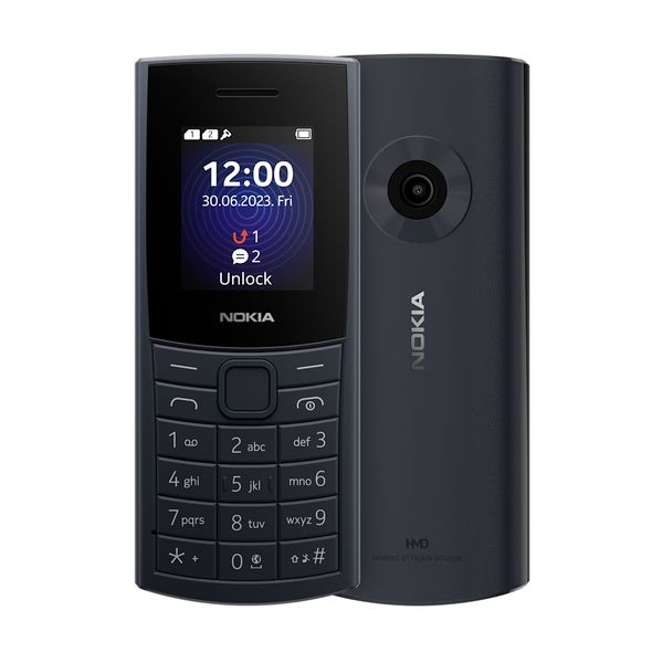 Nokia Nokia 110 4G (2024) Dual Sim Midnight Blue Κινητό Τηλέφωνο