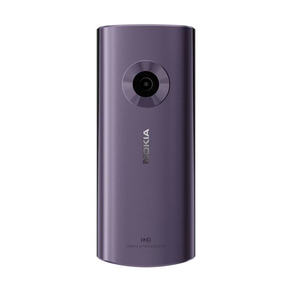 Nokia 110 4G (2024) Dual Sim Arctic Purple Κινητό Τηλέφωνο