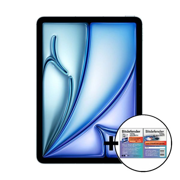 Apple iPad Air 11&quot M2 512GB 5G Blue &amp Bitdefender Total Security Tablet
