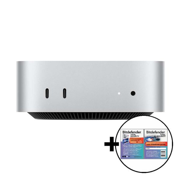 Apple Mac mini M4 16GB/256GB/10-Core GPU &amp Bitdefender Total Security All in One PC