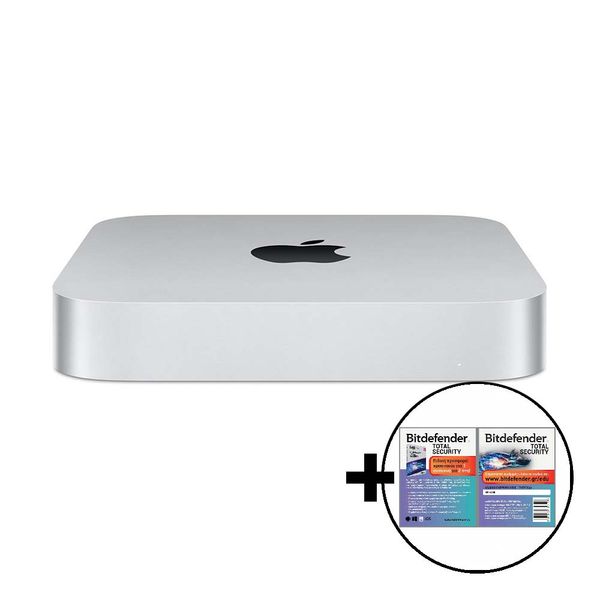 Apple Mac mini M2 8-Core/8GB/256GB/10-Core GPU &amp Bitdefender Total Security All in One PC