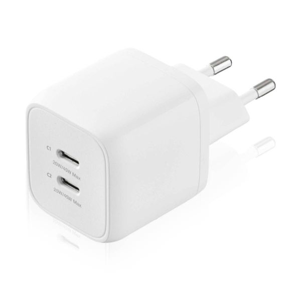 Sandstrom 2xUSB-C 45W Λευκό Φορτιστής
