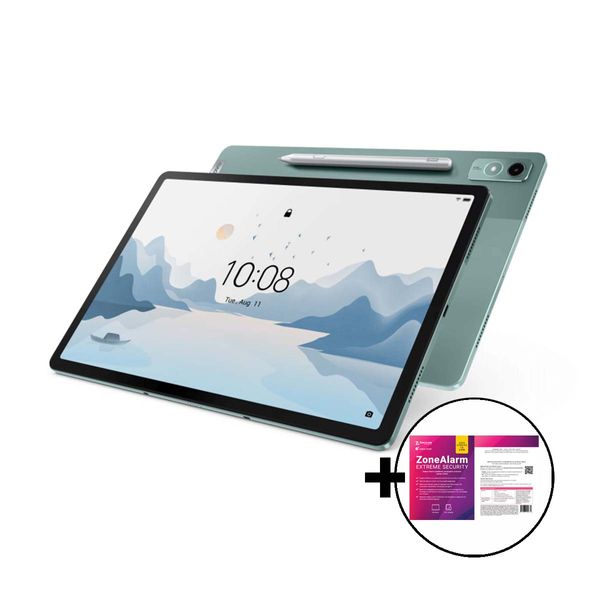 Lenovo P12 MatteDisplay 8/128GB &amp Pen Plus Sage &amp ZoneAlarm Extreme Security Tablet