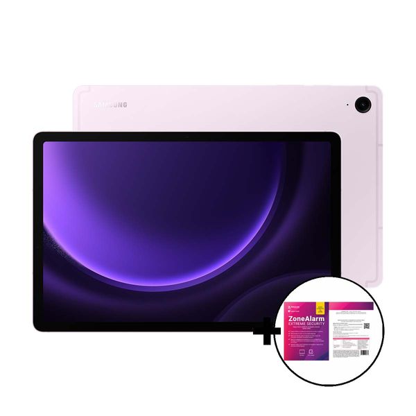 Samsung Galaxy Tab S9 FE 6/128GB Wi-Fi Lavender &amp ZoneAlarm Extreme Security Tablet