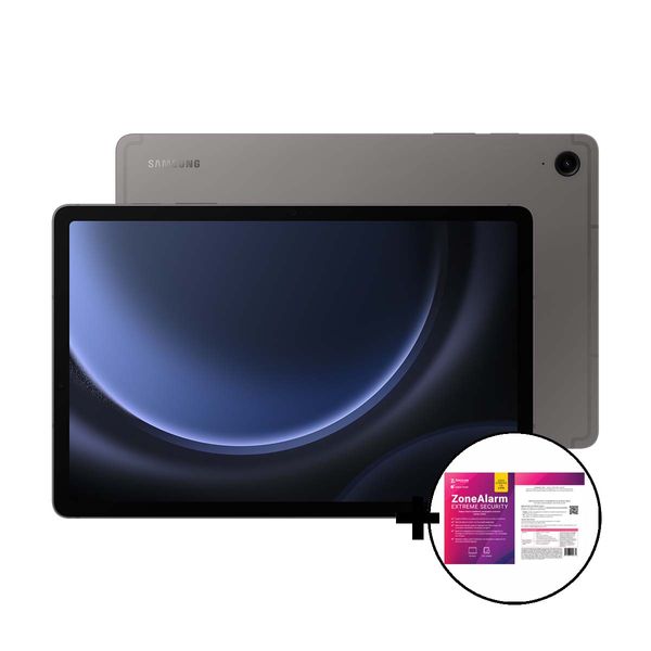 Samsung Galaxy Tab S9 FE 8/256GB Wi-Fi Gray &amp ZoneAlarm Extreme Security Tablet