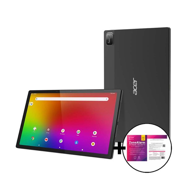 Acer Full HD+ 4/64GB Wi-Fi Black &amp ZoneAlarm Extreme Security Tablet