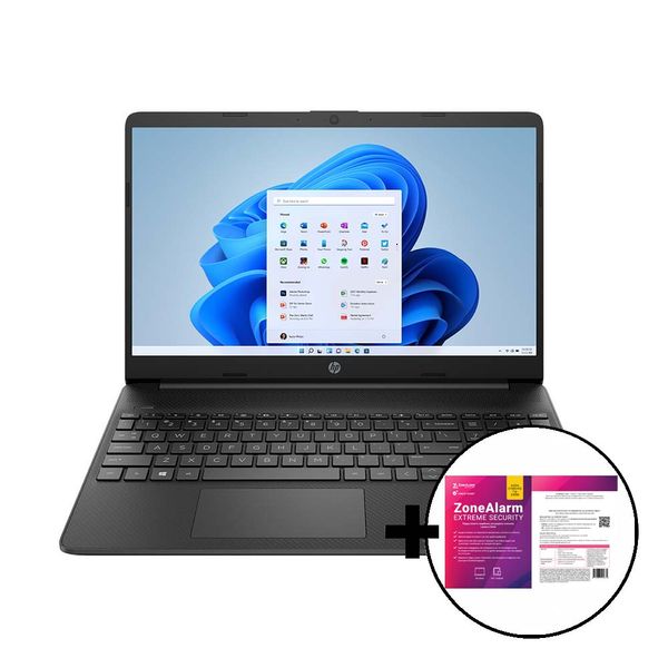 HP 15s-fq5038nv i3-1215U/8GB/512GB &amp ZoneAlarm Extreme Security Laptop