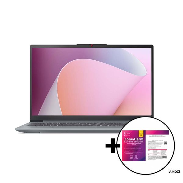Lenovo IdeaPad Slim 3 15ABR8 R7-7730HU/16GB/512GB &amp ZoneAlarm Extreme Security Laptop
