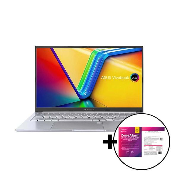 Asus Vivobook 15 OLED M1505YA-OLED-L1293W R5-7430U/16GB/512GB &amp ZoneAlarm Extreme Security Laptop