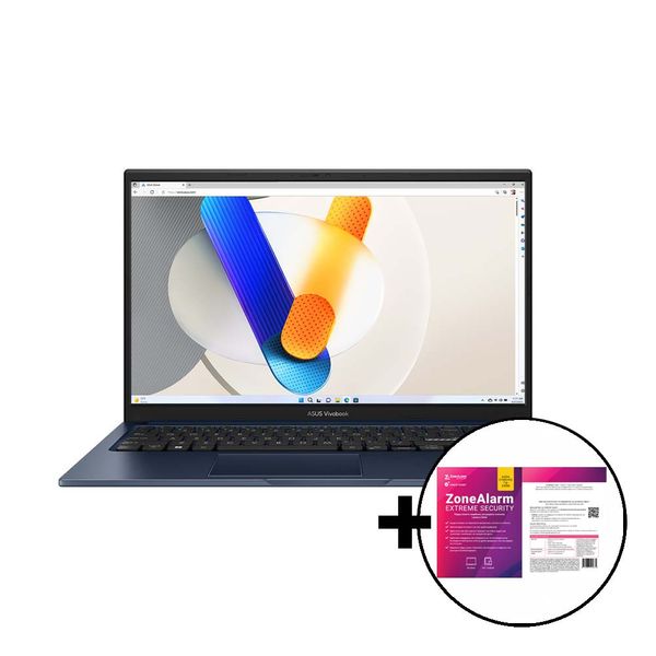 Asus Vivobook 15 X1504VA-BQ1640W i5-1334U/16GB/512GB &amp ZoneAlarm Extreme Security Laptop