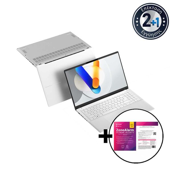 Asus Vivobook S 15 OLED S5507QA-OLED-MA001W Copilot+ PC Snapdragon X Elite /32GB/1TB &amp ZoneAlarm Extreme Security Laptop