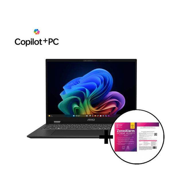 MSI Prestige A16 AI+ Evo U9-288V/32/1 &amp ZoneAlarm Extreme Security Laptop