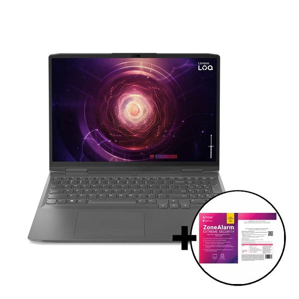 Lenovo LOQ 16APH8 R7-7840HS/16GB/512GB RTX 4050 6GB &amp ZoneAlarm Extreme Security Laptop