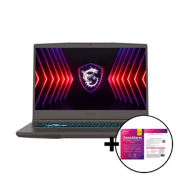 MSI Thin A15 R7-7735HS/16GB/512GB RTX4060 8GB &amp ZoneAlarm Extreme Security Laptop