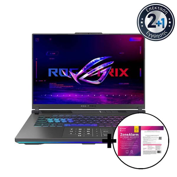 Asus ROG Strix G16 G614JVR-N3149W i9-1490/32GB/1TB/4060 8GB &amp ZoneAlarm Extreme Security Laptop