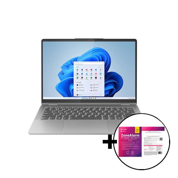 Lenovo IdeaPad Flex 5 14ABR8 R5-7530U/8GB/512GB &amp ZoneAlarm Extreme Security Laptop