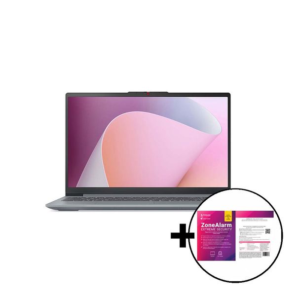 Lenovo IdeaPad Slim 3 15AMN8 R5 7520U/8GB/512GB &amp ZoneAlarm Extreme Security Laptop